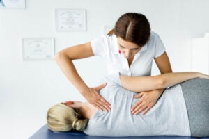 A Doctor with a Patient Highlighting Chiropractic Treatment in Sandusky, Ohio