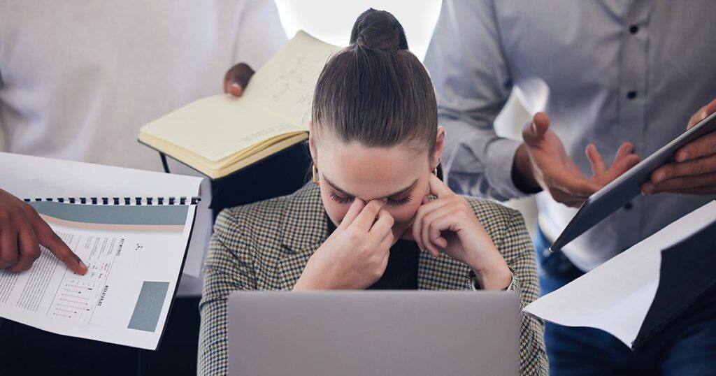 Professional facing workplace stress in Sandusky, OH